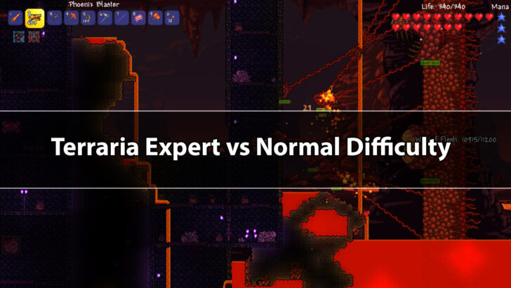 Terraria Expert vs Normal Difficulty